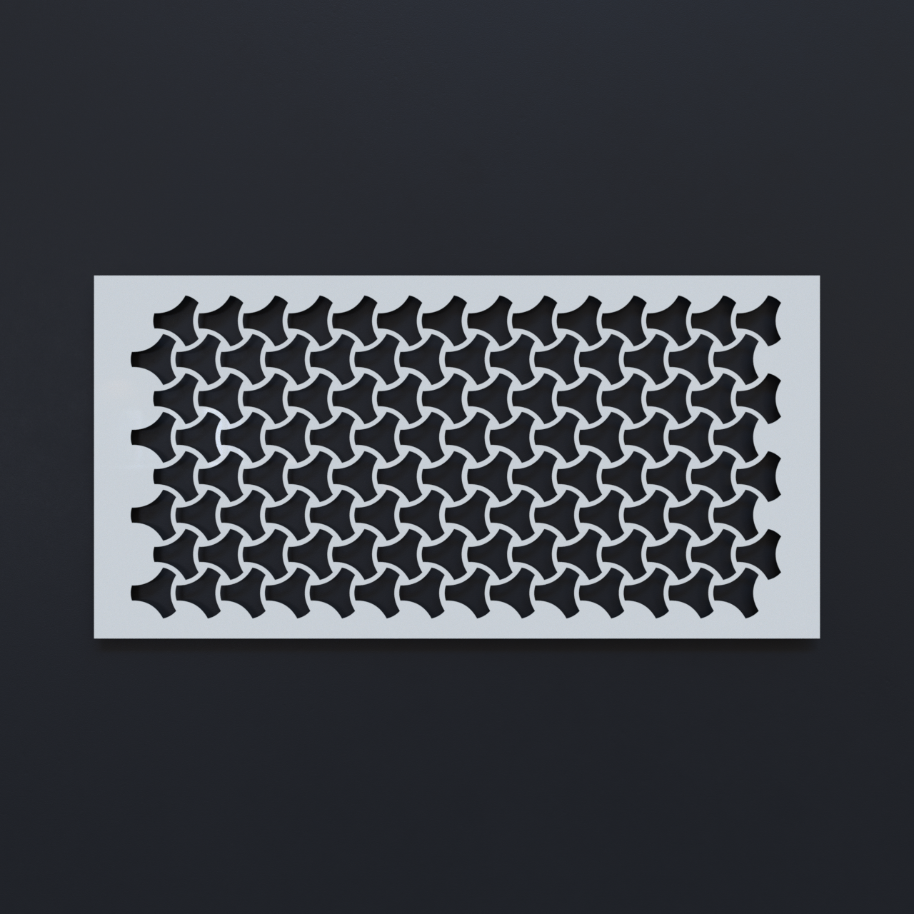 Geometric Weave Pattern