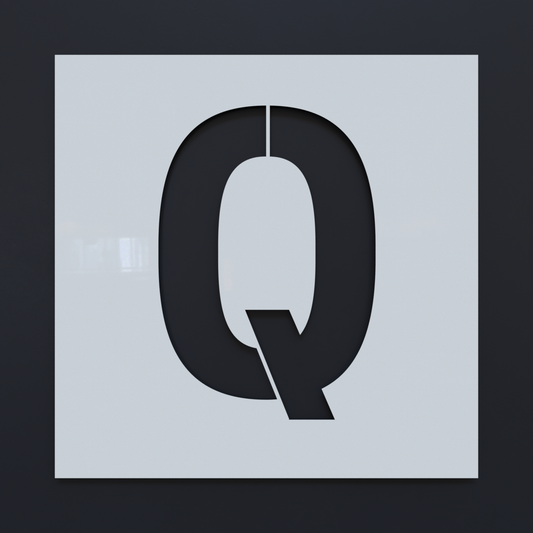 Q - Lettering Stencil